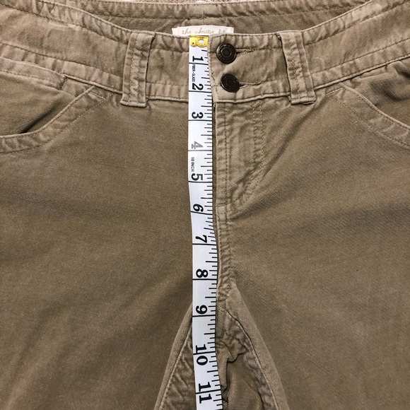 THE LONDON JEAN the Christie Fit soft velour beige pant - Picture 4 of 16